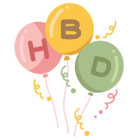 Happy Birthday Balloons